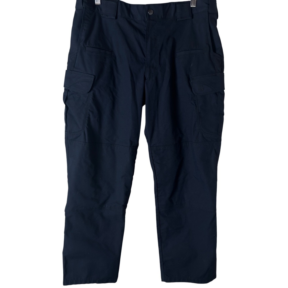 5.11 Tactical Apex Cargo Pants Navy Blue Mens 36x30 Ripstop Utility Workwear